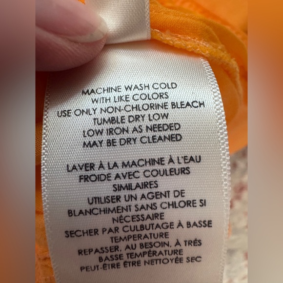 Anthropologie Maeve Galena Mini‎ Dress, orange, large - Picture 12 of 12